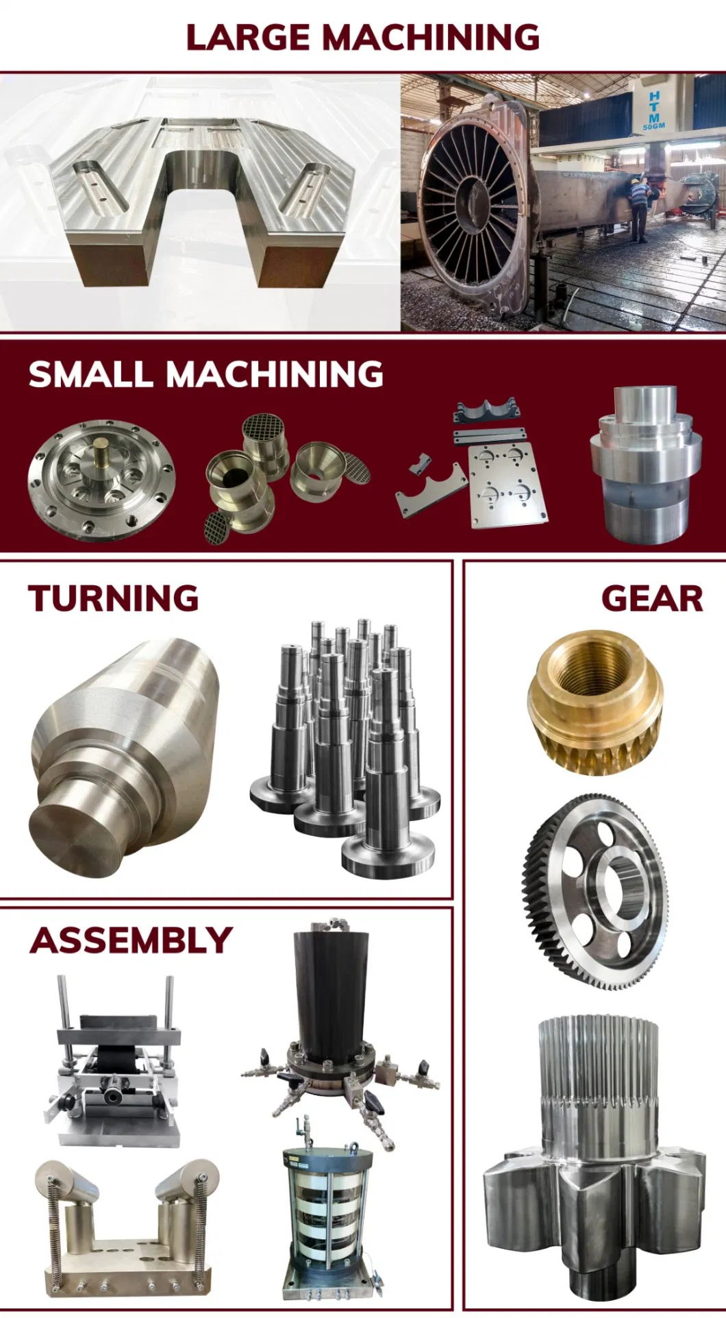 Custom Precision Metal Components CNC Laser Cutting Milling Machined Fabrication Service