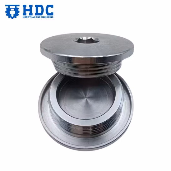 Aluminum Stainless Steel Mechanical Parts Customized Parts for Food Machine A6061 A7075 SUS304 Copper Brass Titanium Alloy CNC Machining Steel Parts Turning